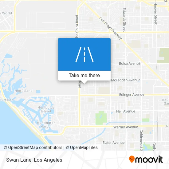 Swan Lane map