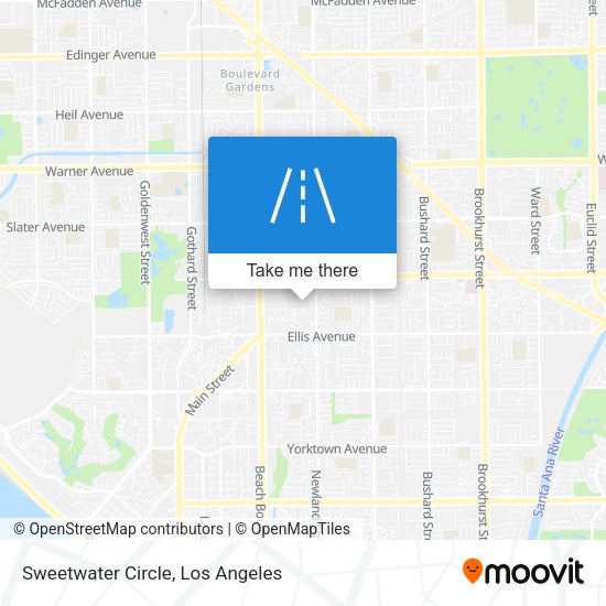 Mapa de Sweetwater Circle