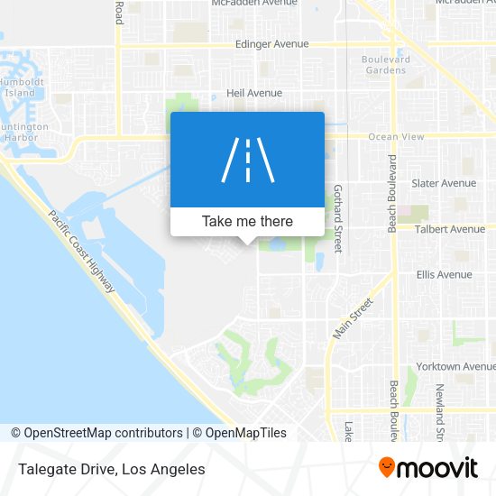 Mapa de Talegate Drive