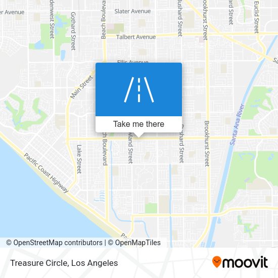 Treasure Circle map