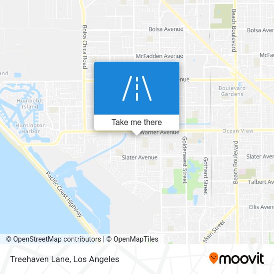 Treehaven Lane map