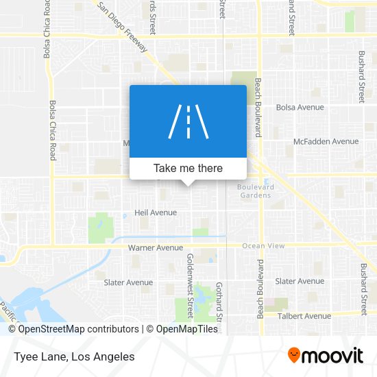 Mapa de Tyee Lane