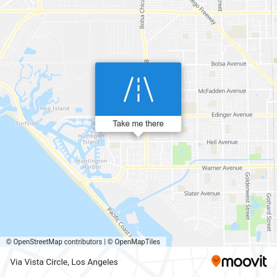Via Vista Circle map