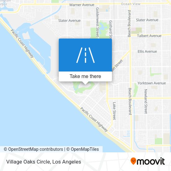Village Oaks Circle map