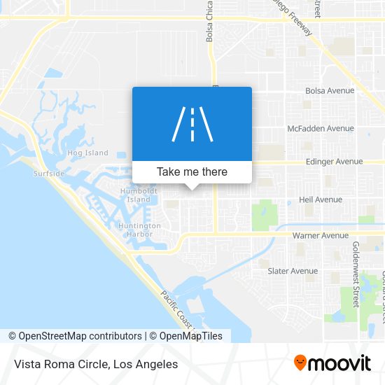 Mapa de Vista Roma Circle