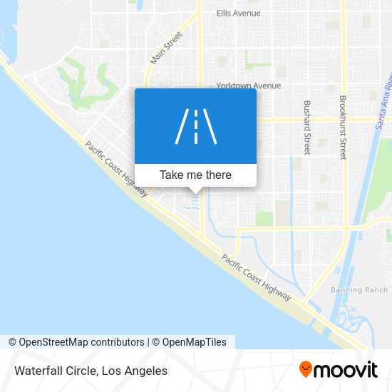Waterfall Circle map