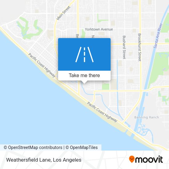 Weathersfield Lane map