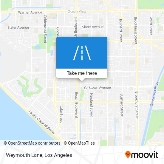 Mapa de Weymouth Lane
