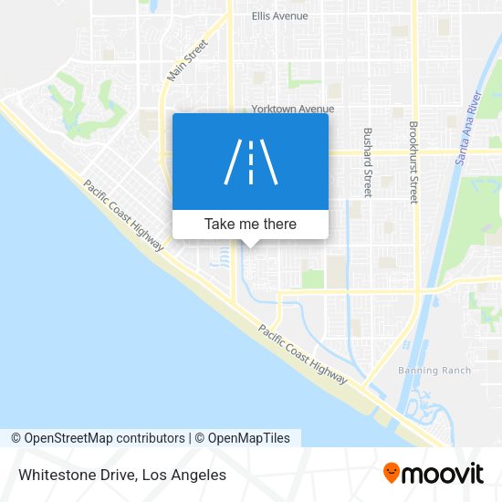 Mapa de Whitestone Drive