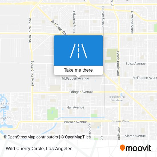 Mapa de Wild Cherry Circle