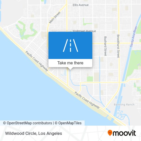 Wildwood Circle map