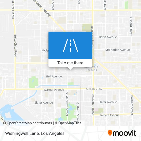 Mapa de Wishingwell Lane