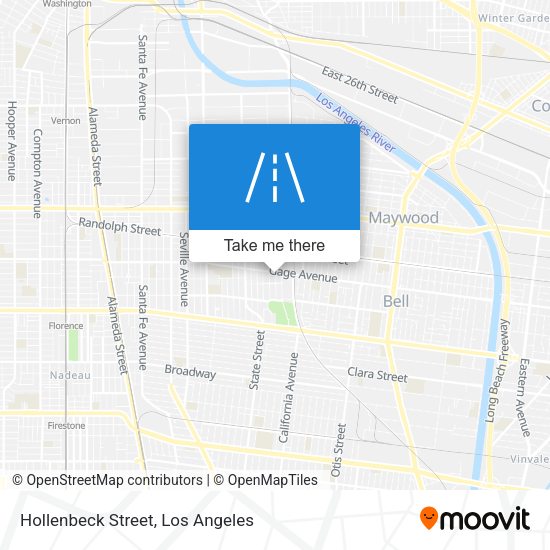 Mapa de Hollenbeck Street