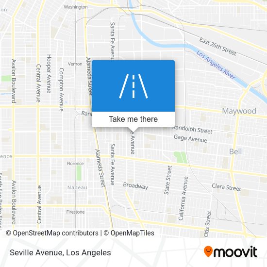 Mapa de Seville Avenue