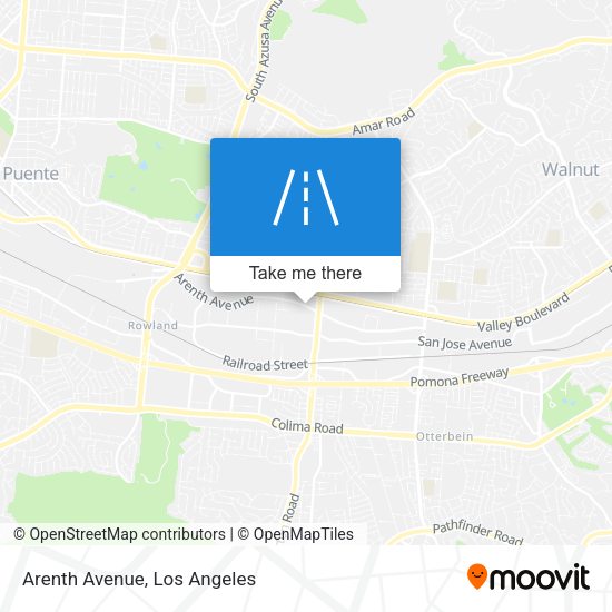 Mapa de Arenth Avenue