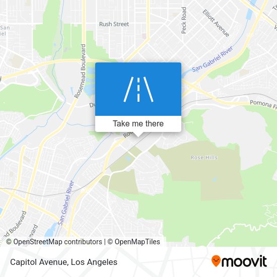 Mapa de Capitol Avenue