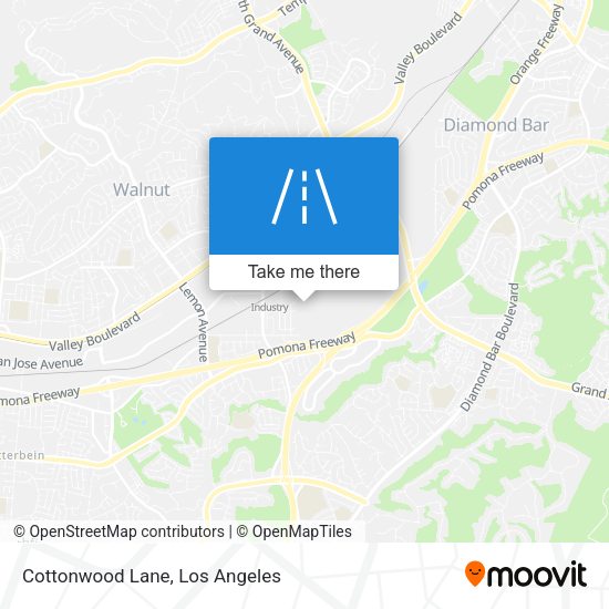 Mapa de Cottonwood Lane
