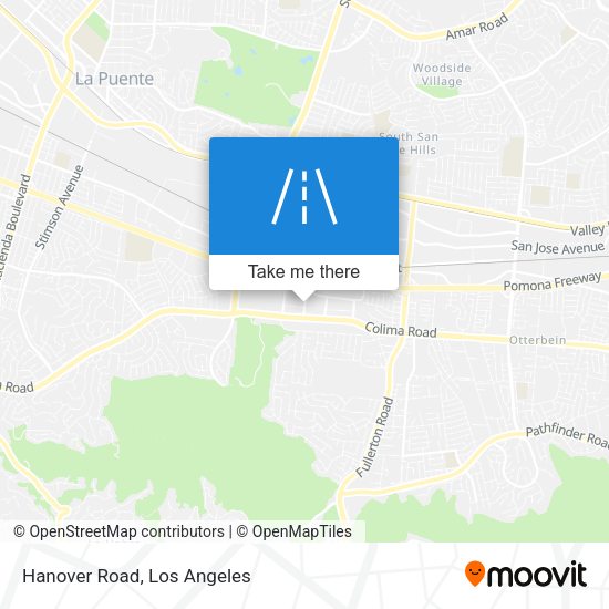 Mapa de Hanover Road