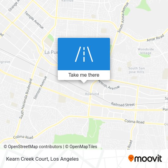 Mapa de Kearn Creek Court