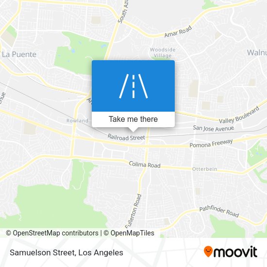 Samuelson Street map