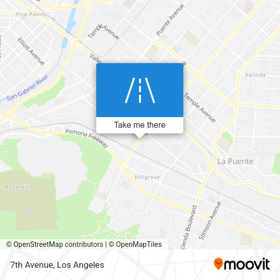 Mapa de 7th Avenue