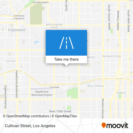 Mapa de Cullivan Street