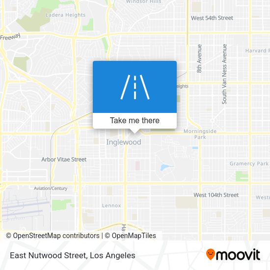 Mapa de East Nutwood Street