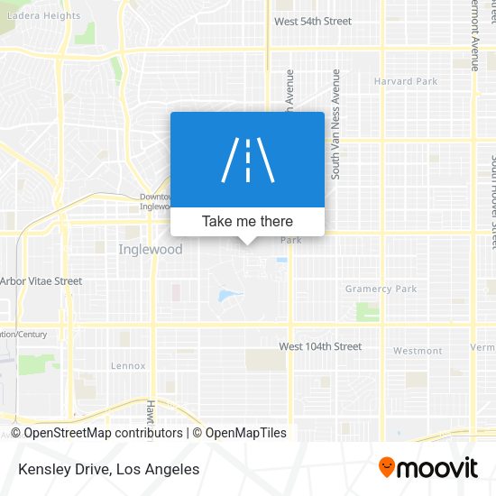 Mapa de Kensley Drive