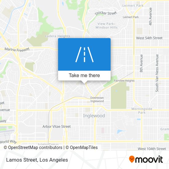 Mapa de Lamos Street