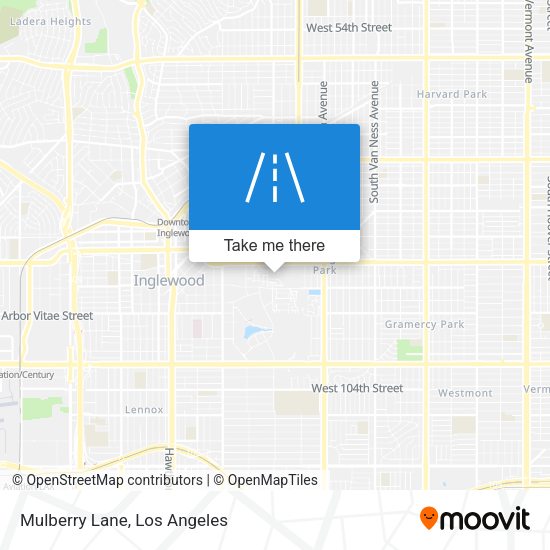 Mapa de Mulberry Lane