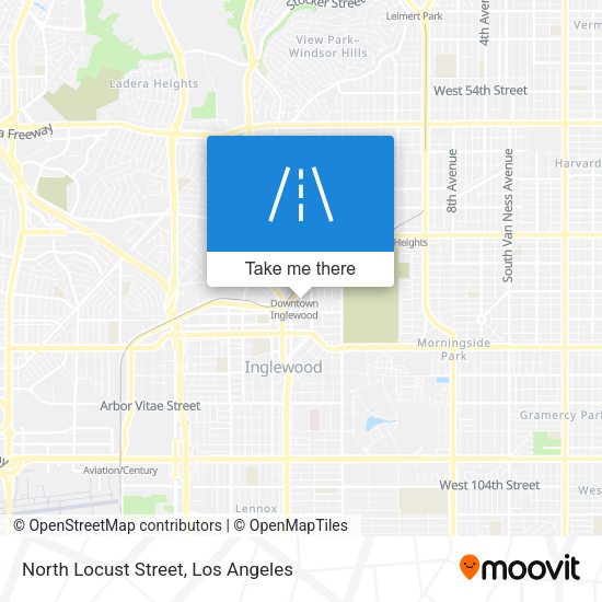 Mapa de North Locust Street