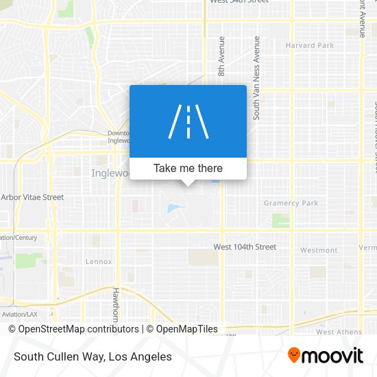 South Cullen Way map