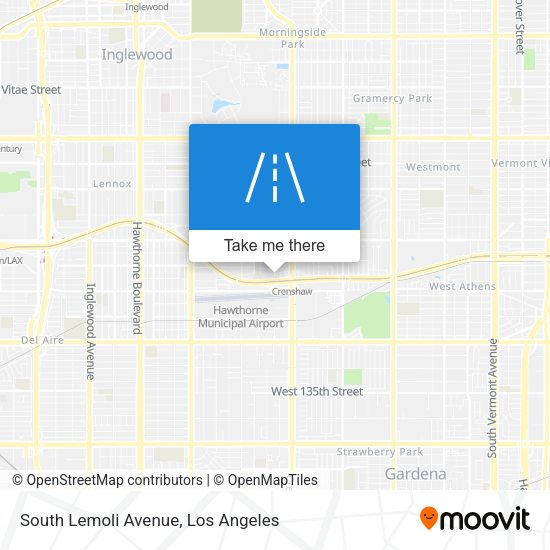Mapa de South Lemoli Avenue