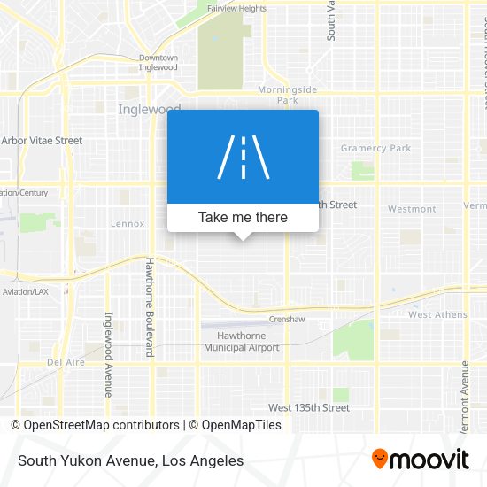 Mapa de South Yukon Avenue