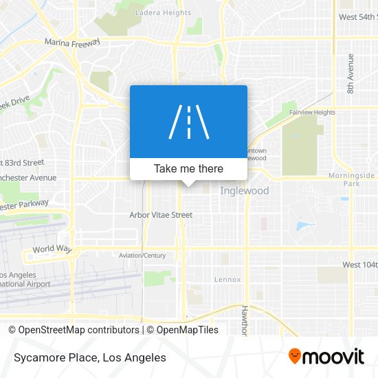 Mapa de Sycamore Place
