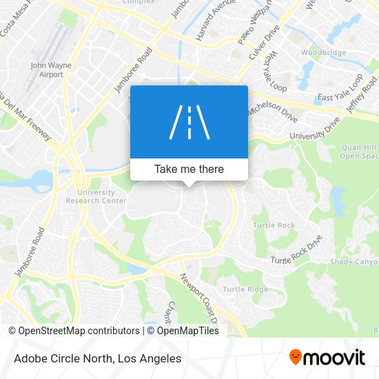 Mapa de Adobe Circle North