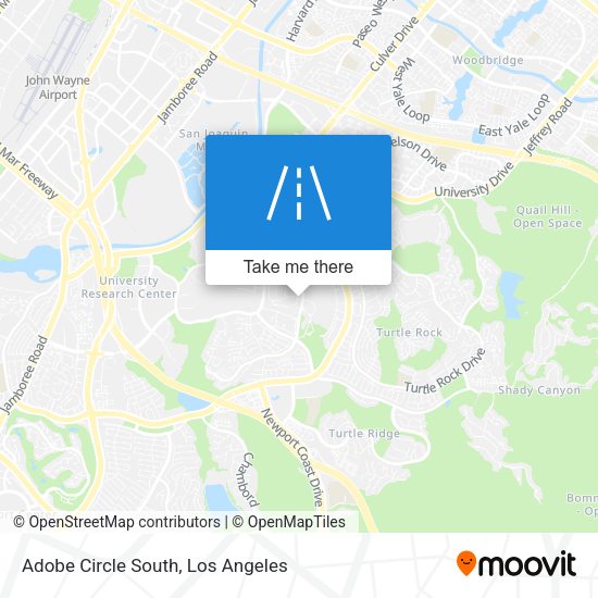 Mapa de Adobe Circle South