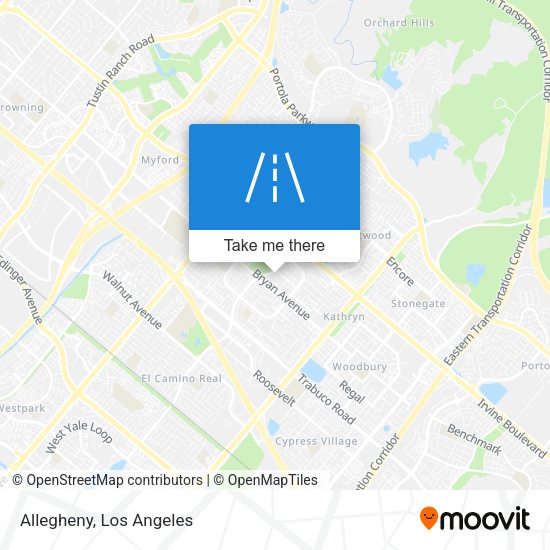 Mapa de Allegheny