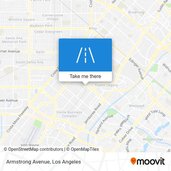 Armstrong Avenue map