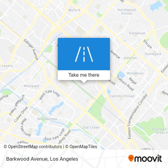 Mapa de Barkwood Avenue
