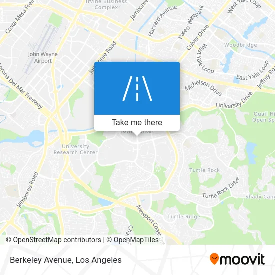 Berkeley Avenue map