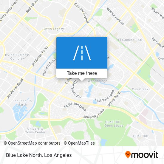 Mapa de Blue Lake North