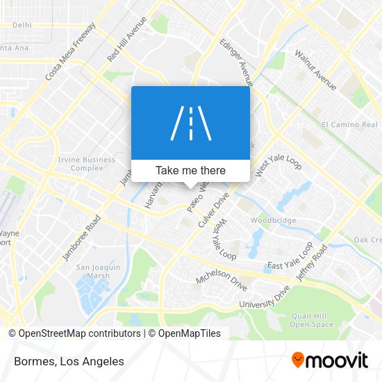 Mapa de Bormes