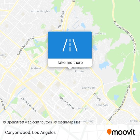 Mapa de Canyonwood