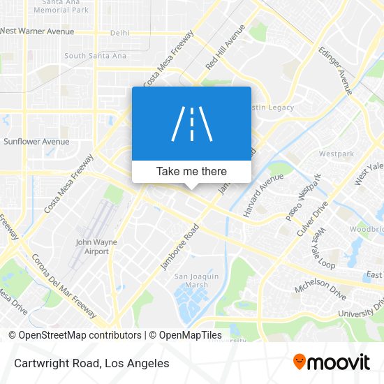 Mapa de Cartwright Road