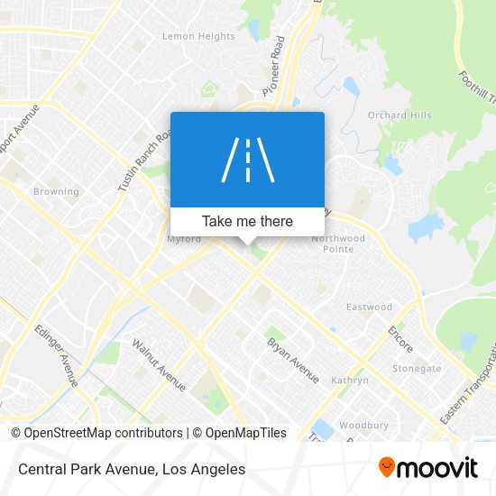 Central Park Avenue map