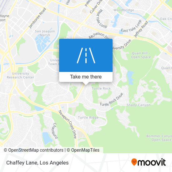 Mapa de Chaffey Lane