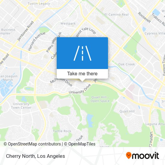 Cherry North map