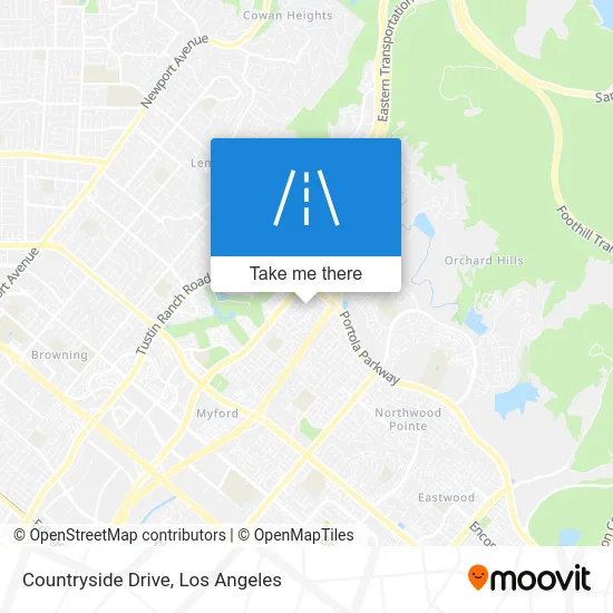 Countryside Drive map