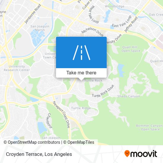 Croyden Terrace map